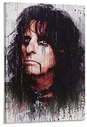 RIDAEX Poster und Drucke 30 * 50cm Senza Cornice Cantante rap classica Alice Cooper Poster 13 Poster Soggiorno Camera da letto Decorazione Cucina Pittura
