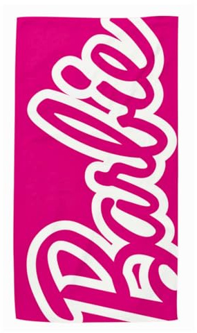 ARDITEX, Barbie Strandtuch, Fanartikel, Strandtuch Mädchen, Mikrofaser Handtuch, Groß, 170 x 90 cm, Für Pool, Dusche, Bad, Liegestuhl, 240 g/m², 100% Polyester