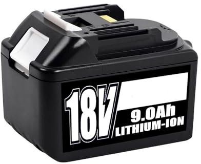 Power Tool Batteries BL1860 Rechargeable Battery 18 V 9.0Ah Lithium Battery,Compatible for Makita 18v Battery BL1840 BL1850 BL1830 BL1860B 3.0Ah 6.0Ah(9.0Ah)