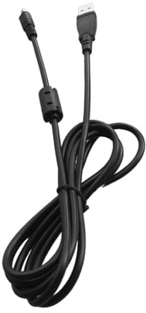 Mini USB Charger Cable | Lead Dash Cam Cable Compatible with Select Fuji Finepix & Nikon Digital Cameras for Data Transfer & Select Models Battery Charging