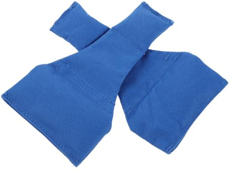 JOINPAYA 2 Stück Football Referee Bean Bag Blau Langhals Wurfbeutel für Gerechte Spielleitung Stabiles Gewicht für Präzise Strafwurfmarkierung bei Fußball und Rugby Leicht Transportierbar
