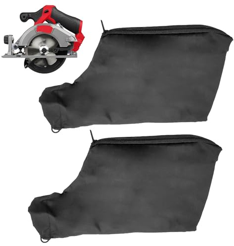 2 Pcs Sawdust Dust Bag Replacement, Leaf Blower Storage Bag | Dust Cover Bags with Dusts Collector with Drawstring for Belt Sander Parts Miter Saw Accessories, Efficient Collection