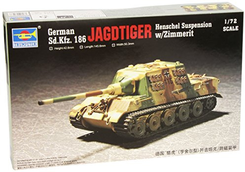 Trumpeter 1:72 - Sd.Kfz.186 Jagdtiger with Zimmerit