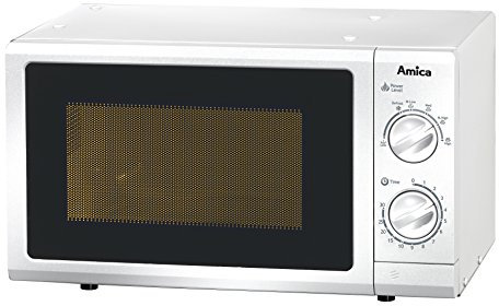 Amica MW13150W Mikrowelle / 700 Watt / 17 L Garraum / weiß