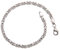 Königskettearmband 3mm Breite, vierkant - 925 Silber, Länge wählbar 24cm