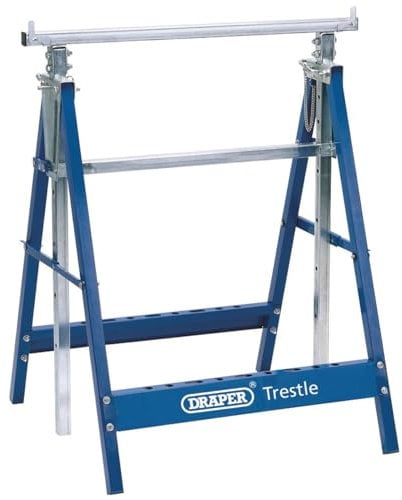Draper 54051 Telescopic Saw Horse or Builders Trestle , Blue