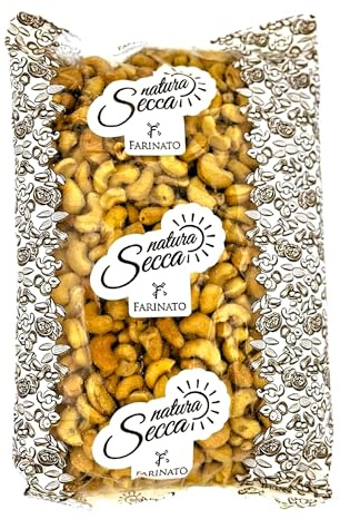 Farinato Anacardi Tostati e Salati 950g – Frutta Secca Croccante – Ideale per Snack, Aperitivo e Ricette – Fonte di Proteine