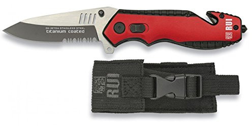 K25 Rasoio Rui Rosso/Nero Sicurezza.