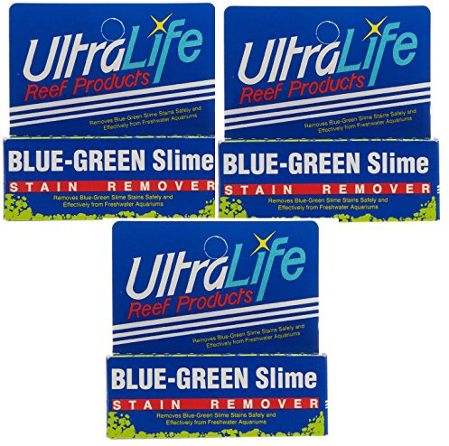 Ultralife Blue Green Slime Aquarium Stain Remover, 150 Gallons