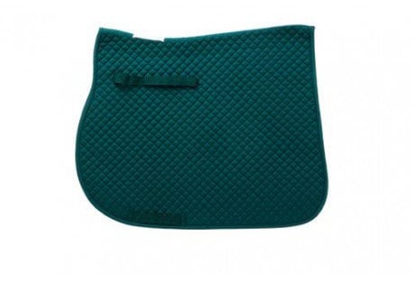 Sefton Schabracke, Baumwolle, gepolstert, fein, Farbe: Hellblau, Größe: Pony