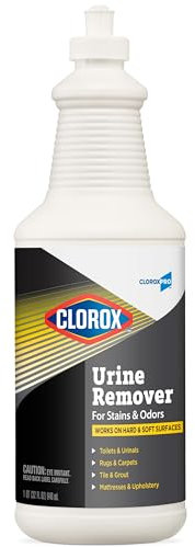 Clorox Commercial Solutions Urine Remover for Stains and Odors - 32 Ounce Pull Top Bottle (31415)