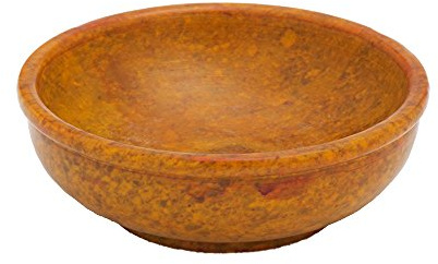 NKlaus rauchgefäss zum Räuchern Speckstein, 10cm Räucherschale, 1 Stück | Höhe: 3,5cm; Durchmesser: 10cm; Gewicht: 0,3kg