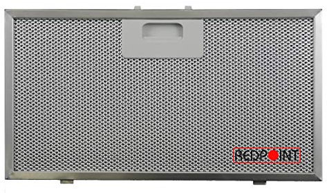 REDPOINT® FILTRO ALLUMINIO per CAPPE ELICA mm.329 x 177 x 9