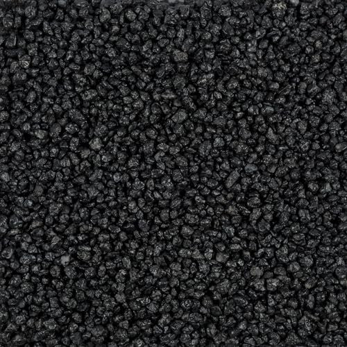Fuchs seit 1895 Dekogranulat Farbkies Dekosteine 2-3mm 1000g in versch. Farben, Farbe:schwarz