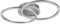 Reality Leuchten LED Deckenleuchte Venida R62783187, Metall titanfarbig, inkl. 25 Watt LED, Switch Dimmer