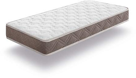 KUO Baby - Kinderbettmatratze Mowgli | Federkernmatratze mit Kokosfaser | Natürlich, hygienisch und atmungsaktiv | 117 x 57 cm