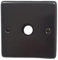 G&H Brassware Contour Black Bronze Flex Outlet Plate CBB79B