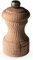PEUGEOT - Pfeffermühle Bistro Nature 10 cm - Klassische Mahlgradeinstellung - Aus recyceltem Holz mit PEFC-Siegel - Französisches Know-How - Naturfarben