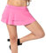 Minirock - sexy kurzer Damen Rock - pink XL