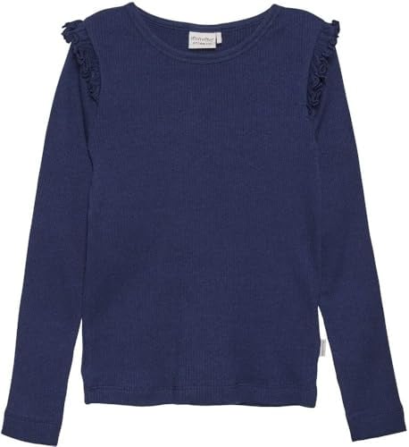 MINYMO Kinder Longsleeve T-Shirt LS Rib Girl 6174