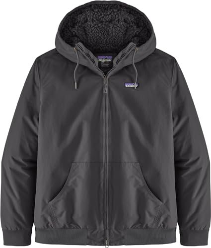 PATAGONIA Herren M's Lined Isthmus Hoody Jacke, schwarz (Ink Black), XL
