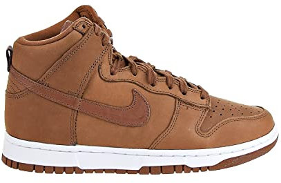 Nike Dunk High WMNS DD1869 102 Fußball, Grau, Gr, Pekannus/Pekanna-Weiß, 37.5 EU