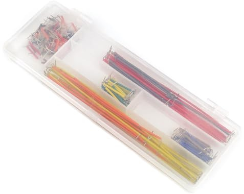 BerryBase Jumper Box/Set mit 140 Jumpern in 14 Längen für Breadboards