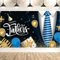 Vatertags-Dekorationen, großes Happy Fathers Day Hintergrund Banner, I Love Dad Vatertag Party Dekorationen für Vatertag Party Hintergrund Dekoration (170,87 x 119,3 cm)