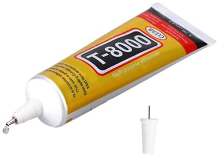 Mehrzweckkleber T8000 Smartphone Handy Adhesive Kleber Flüssig Gehäuseteile Display Touchscreen Glas etc (110ml)
