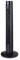 GEEPAS 37 Tower Fan with Remote Control | Bladeless Oscillating Cooling Digital Touch Display, 3 Speed Levels 4 Wind Modes With 12H Timer | Electric Standing Air Circulator for Home Office, 45W Black