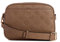 GUESS Damen Vikky Ii Camera Klappe, Crossbody-Tasche, Dunkeltaupe Logo