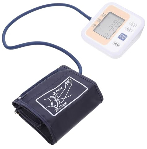 Healvian Tensiomètre Au Bras Moniteur De Pression Artérielle Pour Usage Domestique Mesure De Tension Artérielle Mémoire Des Données Écran Lisible Avec Brassard Et De Rangement