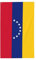 Drapeau du Venezuela en polyester, imprimé vif, prêt pour les vacances et les fêtes
