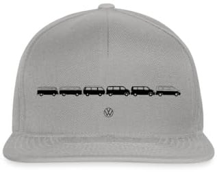 Spreadshirt Volkswagen VW Camper Evolution Mit Logo In Schwarz Snapback Cap