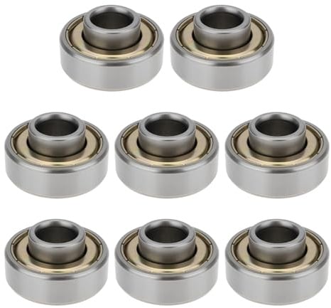 ECSiNG 8 Stück Kugellager Rollstuhlzubehör 608 22 X 8 X 7 Mm Kompatibel mit Walker Rollstuhl