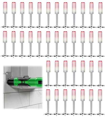 ZUGJOZD 400Stück Nagelpistole Nägel für Nagelpistole, Dachpappennägel,7.3mm Nagelpistole Stahlnägel, Manuelle Stahlnägel, betonnagler, Bolzenschussgerät, polsternägel,für Betondecken Kabelkanäle