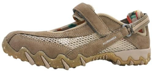 Allrounder by Mephisto NIRO Tabacco/Lamb (Hellbraun) - Slipper - Damenschuhe Bequeme Ballerina/Slipper, Braun, Leder/Textil (mesh)