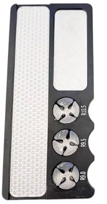 KiBcsLic 2 Piezas Lima de Aluminio Multifunción Bricolaje Placa Abrasiva Decorativa Carpintería Lima Manual de Precisión, Negro