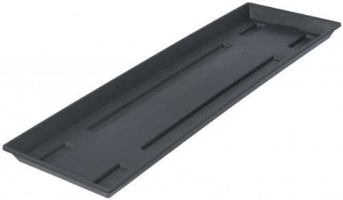 Soucoupe Grand modèle pour jardinière 100 cm Anthracite 38