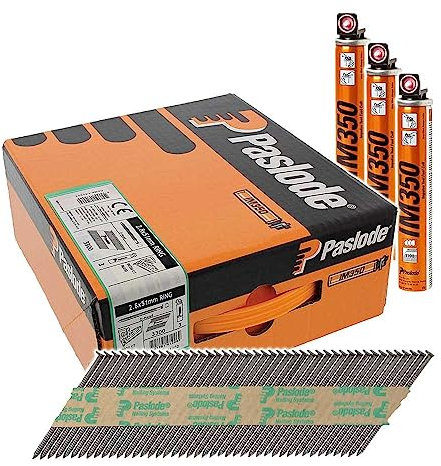PASLODE 141202 2.8mm x 51mm IM350 Nail Full Ring Shank Bright 1 x 3300