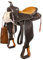 WALDHAUSEN Round Skirt Westernsattel, Little Joe, braun