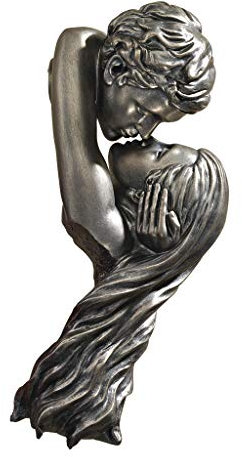 Design Toscano KY2067 Scultura Murale Gli Amanti del Sogno, Bronzo