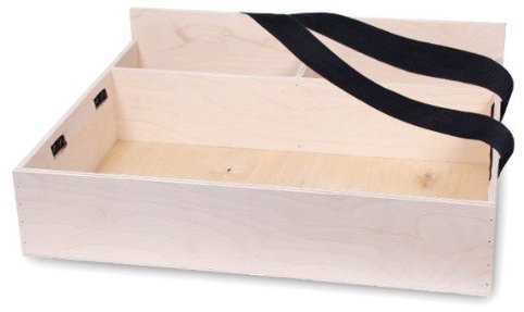 Bauchladen jga Junggesellinnenabschied Holz - 50x40x10cm, mit Gurt, Gurtlänge: 160 cm - mobiler Flohmarkt Junggesellenabschied