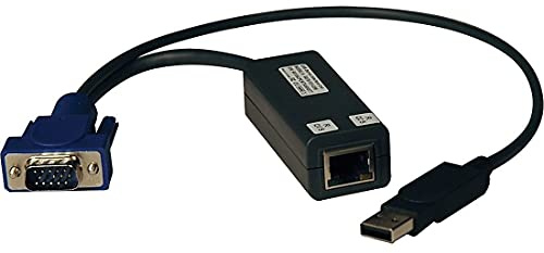 TRIPP LITE KVM Switch USB Server Interface Unit HD15 USB RJ45, 8 Pack (B078-101-USB-8)