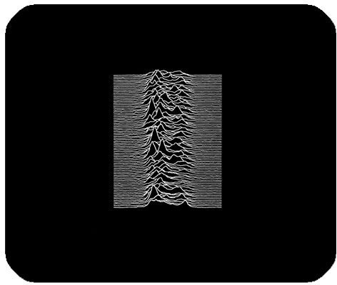 Joy Division Unknown Pleasures Mousepad Personalized Custom Mouse Pad Oblong Shaped In 9.84X7.87 Gaming Mouse Pad/Mat