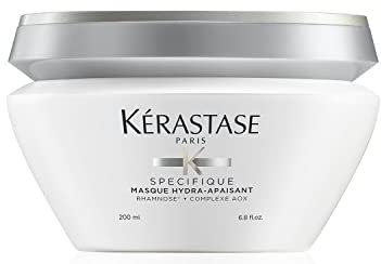 Kérastase, Spécifique, Maschera Rigenerante & Riequilibrante, Anti-Sebo, Per Tutti i Tipi di Capelli & Cuoio Sensibile, Hydra-Apaisant, 200 ml