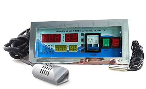 PAIDUOJI Termostato Digitale Controller multifunzione per incubatrice incubatrice Uova di piccola dimensione (XM-18E)