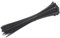Meister Kabelbinder - Praktisches Set - 50 Stück - schwarz - 120 x 2,5 mm - Stabiles Nylon - UV-Beständig - Langlebig & robust / Kabelbinder-Set für Bündelgut / Kabelverbinder / 7452120