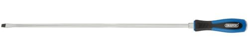 Draper Pound Thru Plain Slotted Screwdriver 8mm 450mm