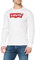 Levi's Men's Long-Sleeve Standard Graphic Tee T-Shirt, White, M